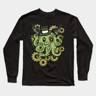 Steam-Punk Cthuhlu Long Sleeve T-Shirt